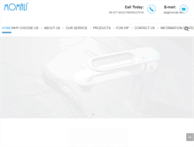 Tablet Screenshot of momali.com